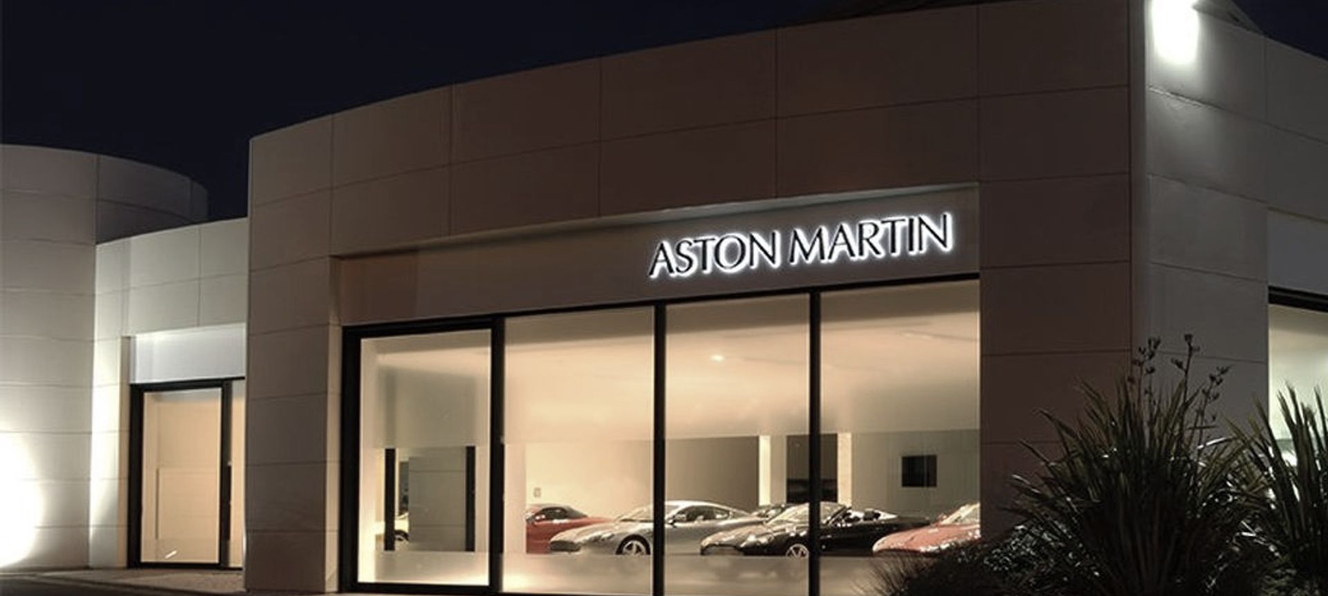 Aston Martin Showroom banner