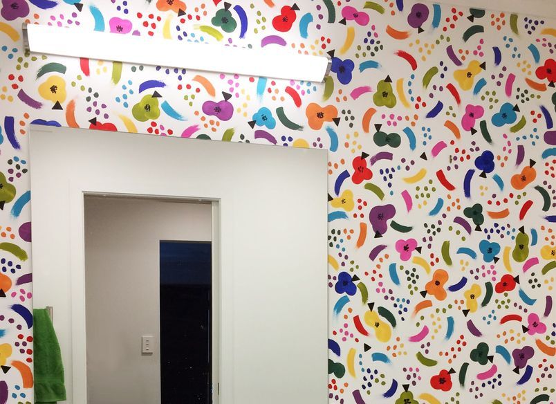 Bathroom Wall