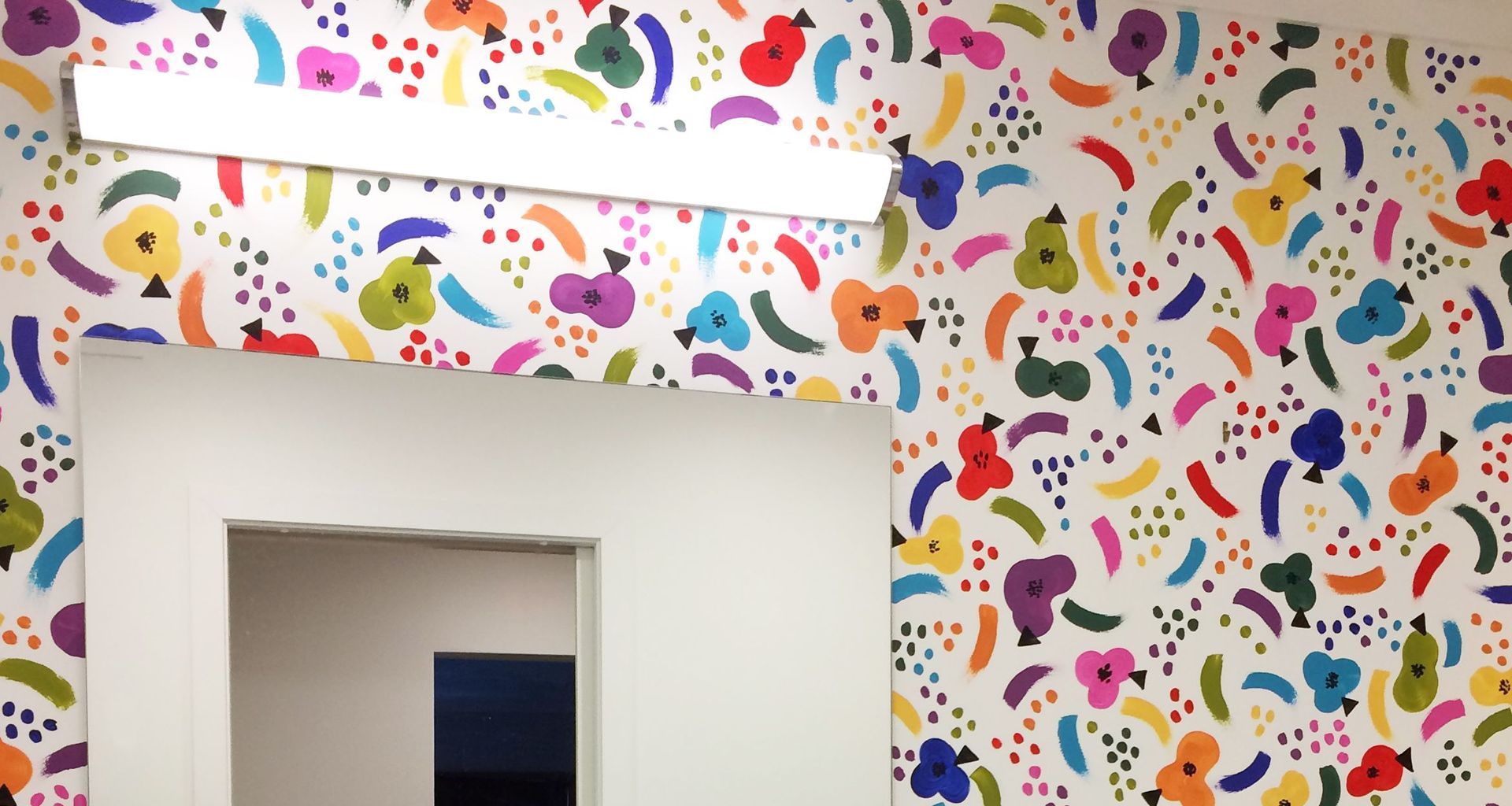 Bathroom Wall banner