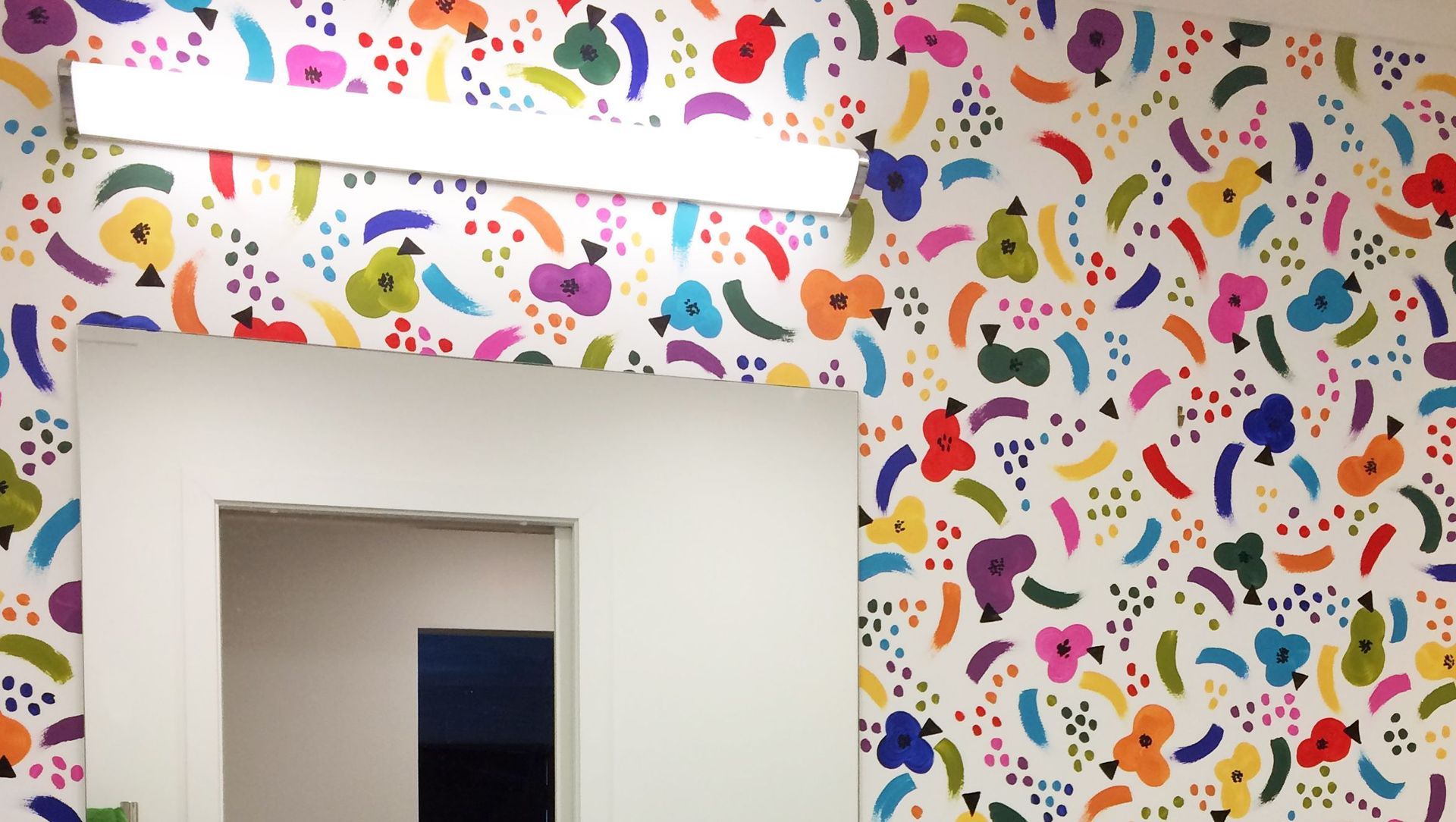 Bathroom Wall banner