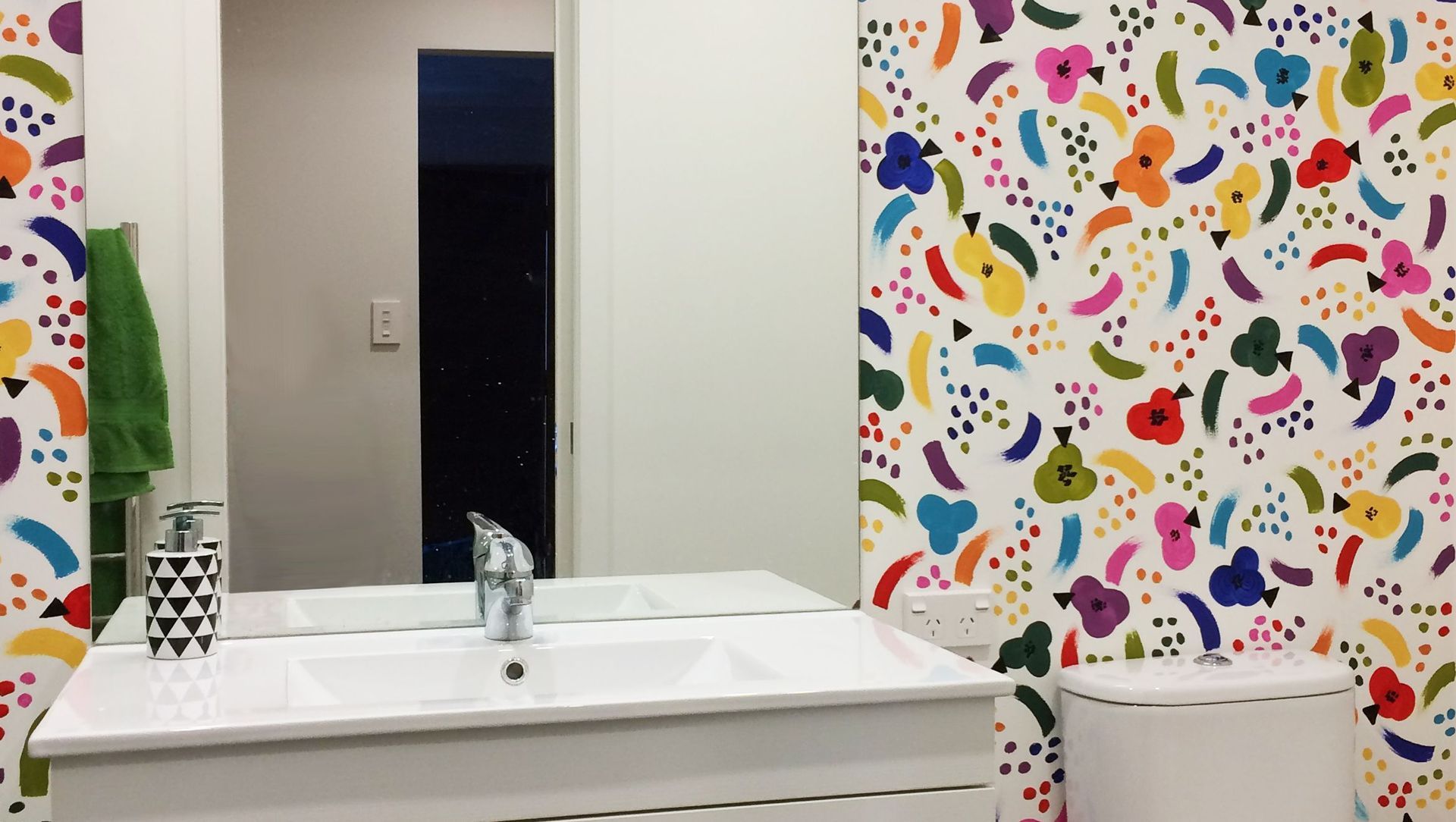 Bathroom Wall banner