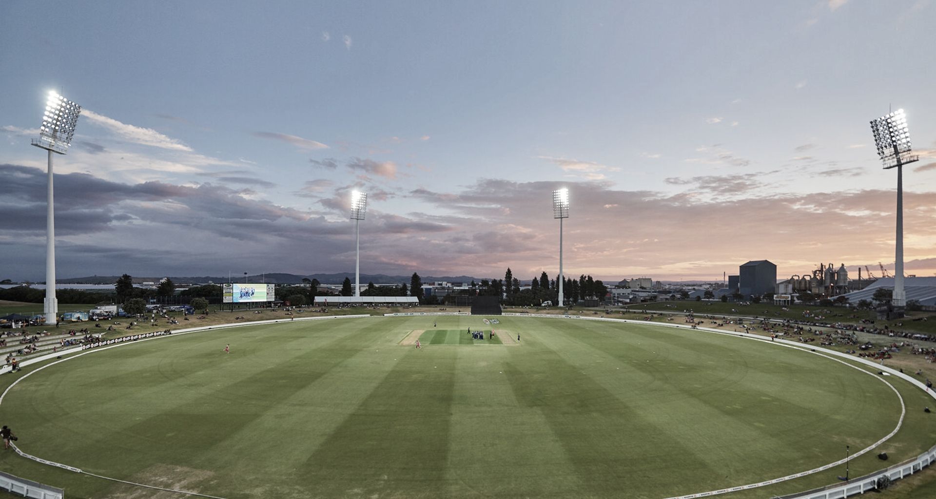Bay Oval banner
