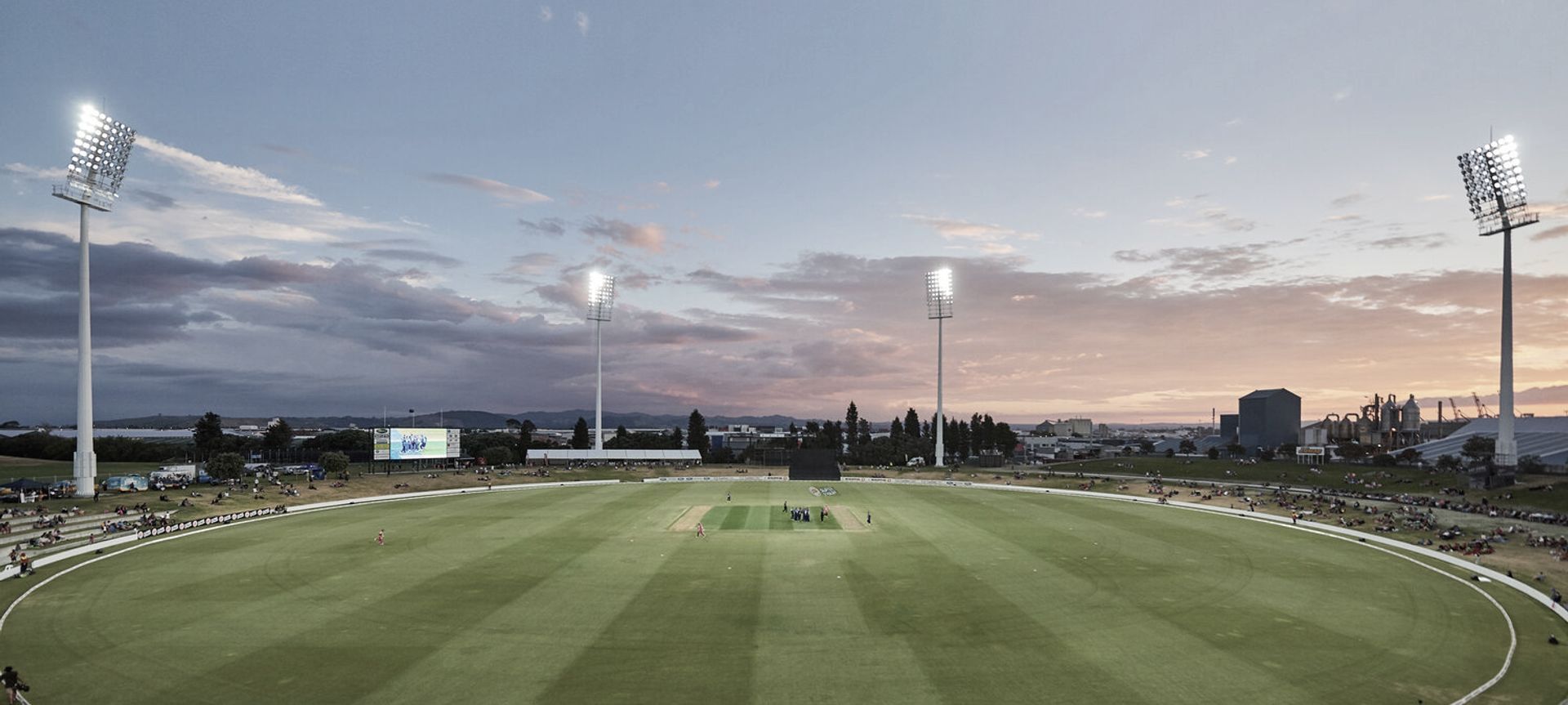 Bay Oval banner