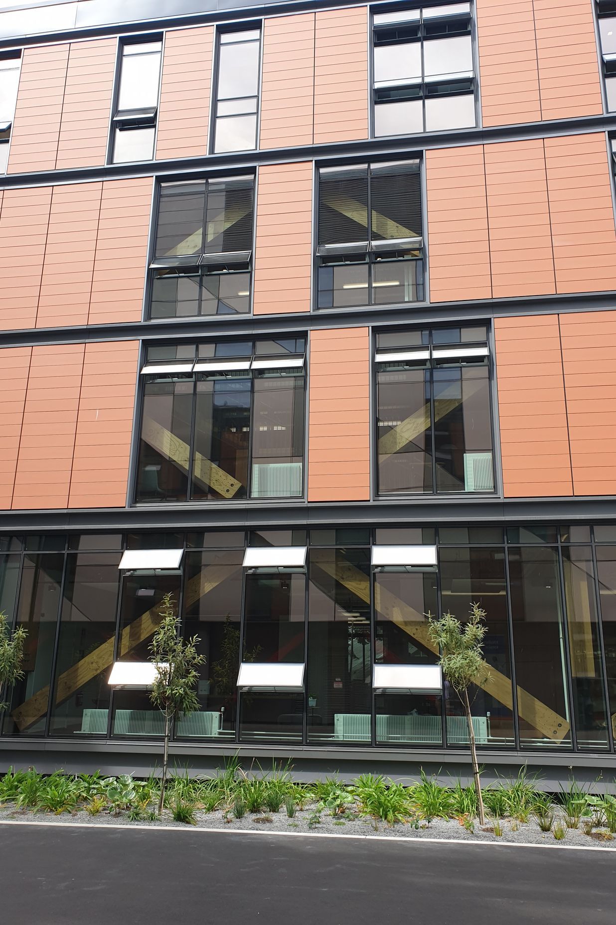 Exterior of Beatrice Tinsley Building University of Canterbury