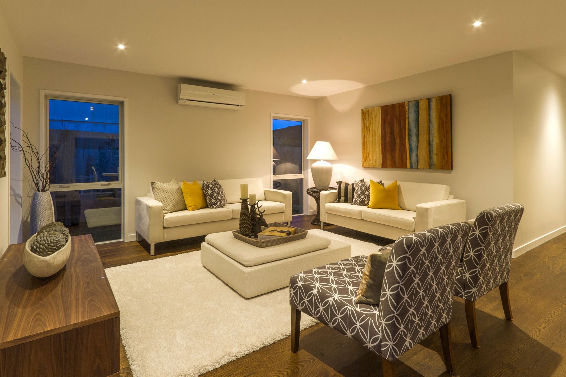 Belmont Terrace - This home was installed with Solid American White Oak flooring, finished with oil in 'Light Walnut' and Waterborne Polyurethane