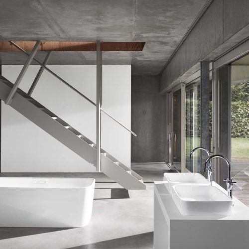 BetteArt Freestanding Bath (Glazed Titanium Steel)
