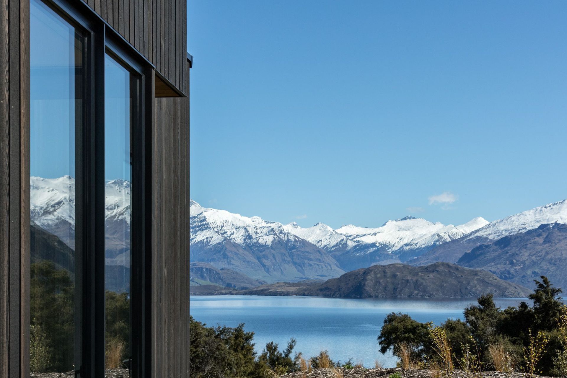 Wall construction addressed thermal bridging, airtightness, and vapour control, providing comfortable living temperatures and protection from condensation risks..