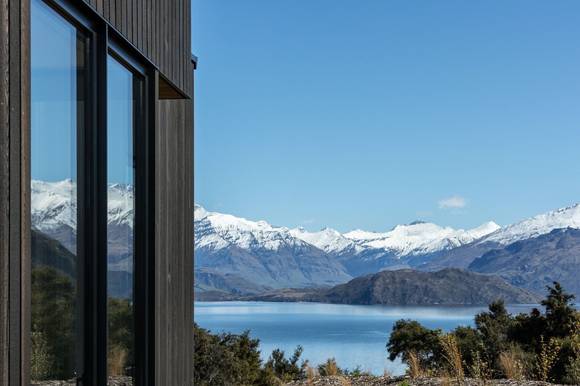 Wall construction addressed thermal bridging, airtightness, and vapour control, providing comfortable living temperatures and protection from condensation risks..