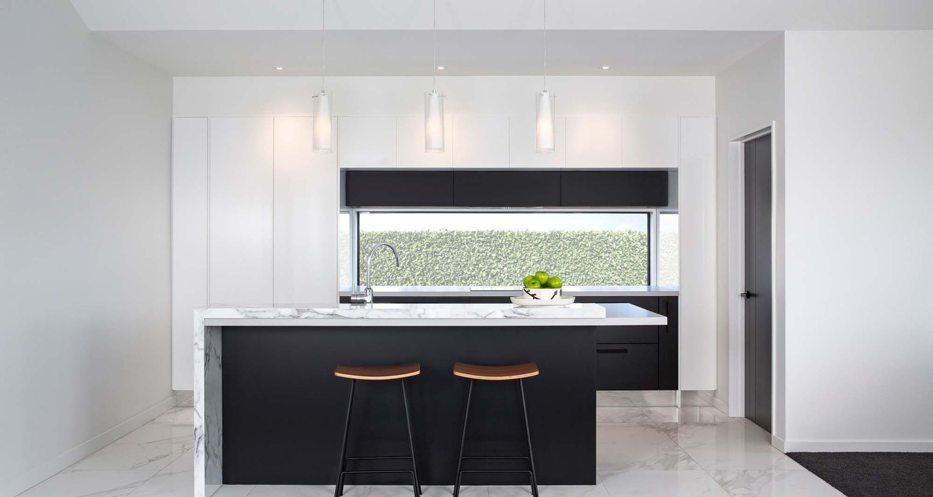 Black & White Showhome Kitchen banner