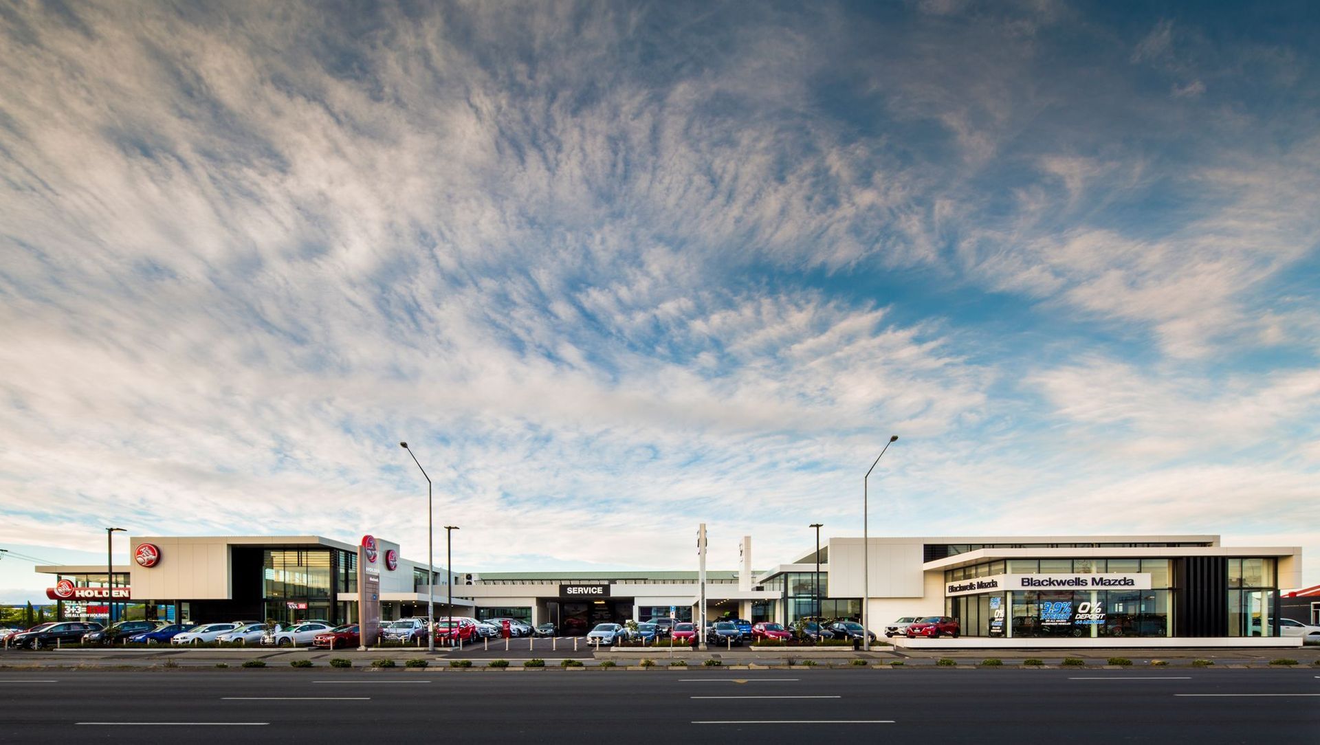 Blackwells Holden & Mazda Showrooms banner