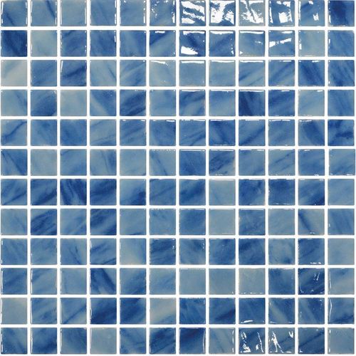 Vanguard Square Blue Macuba Floor & Wall Tiles