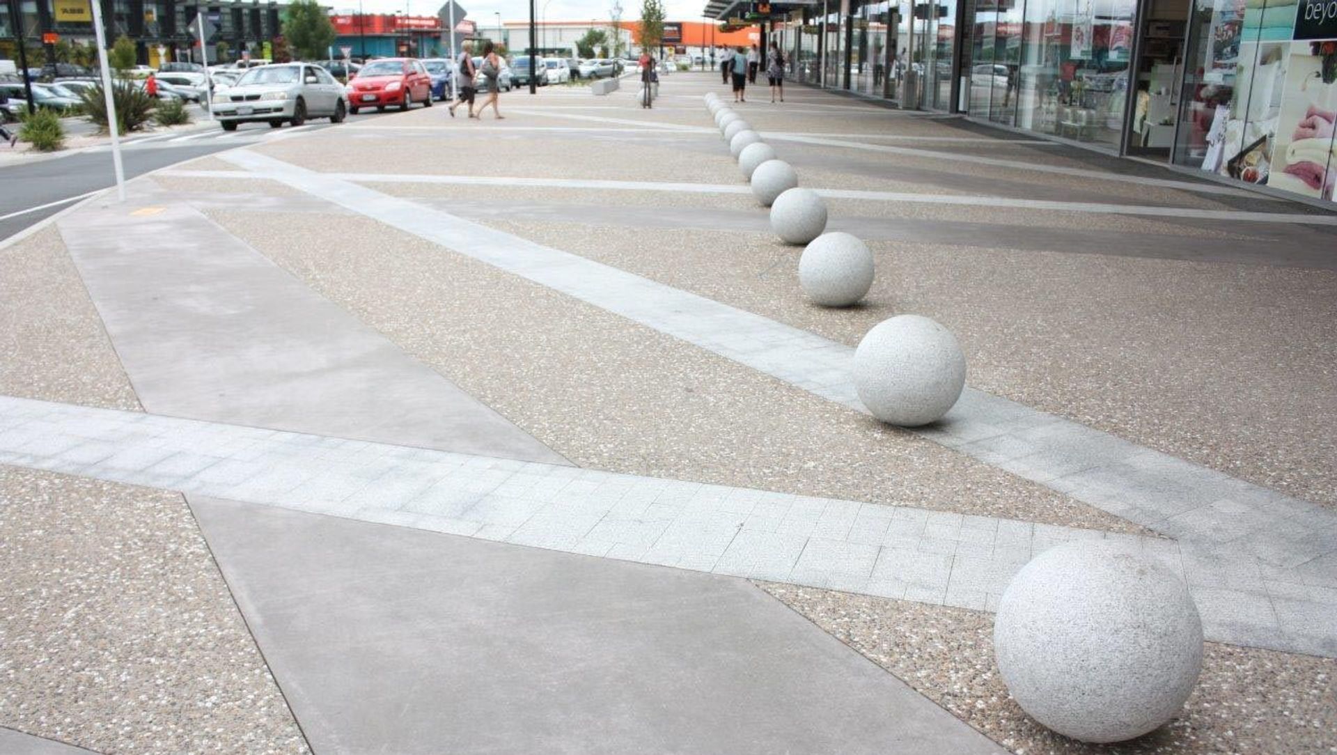 Bollards banner
