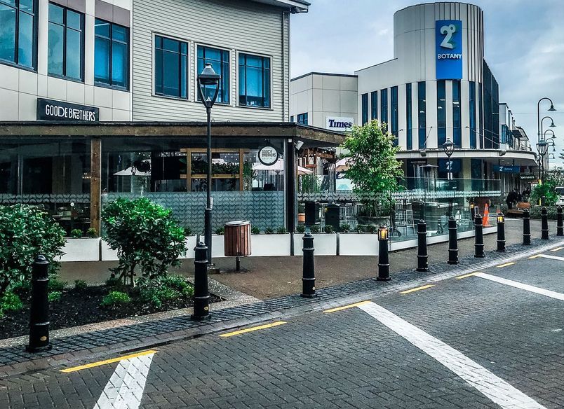 Botany Town Center Reclad