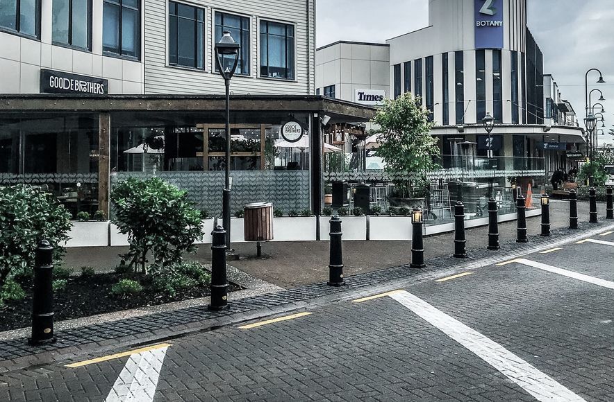 Botany Town Center Reclad