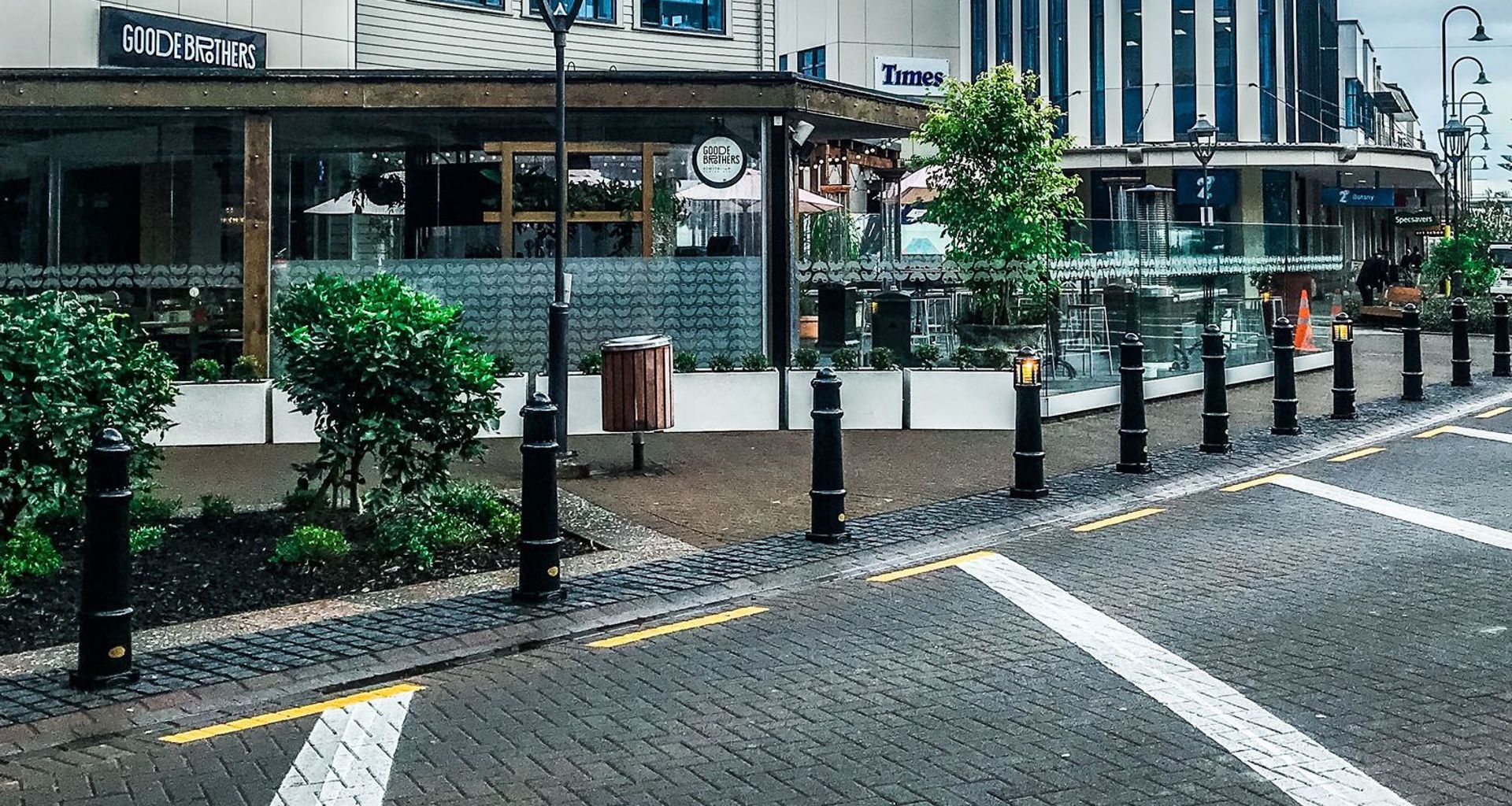 Botany Town Center Reclad banner