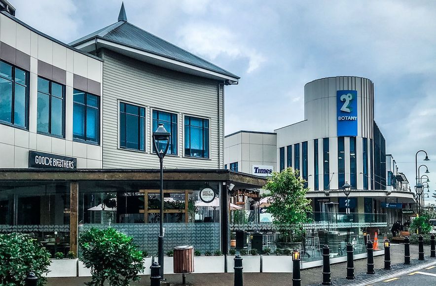 Botany Town Center Reclad
