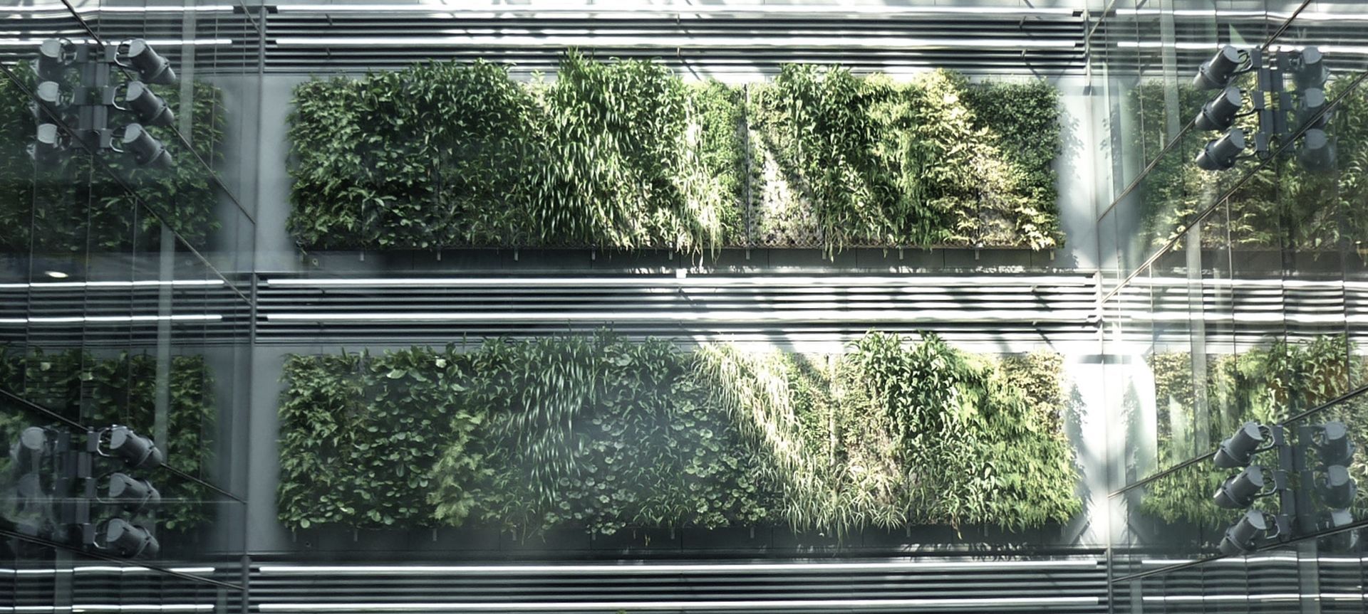 Britomart Green Wall banner