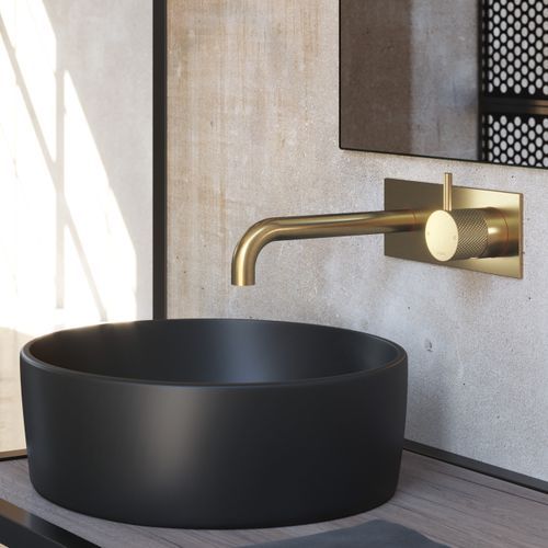 Buddy X Wall Mount Mixer With Backplate