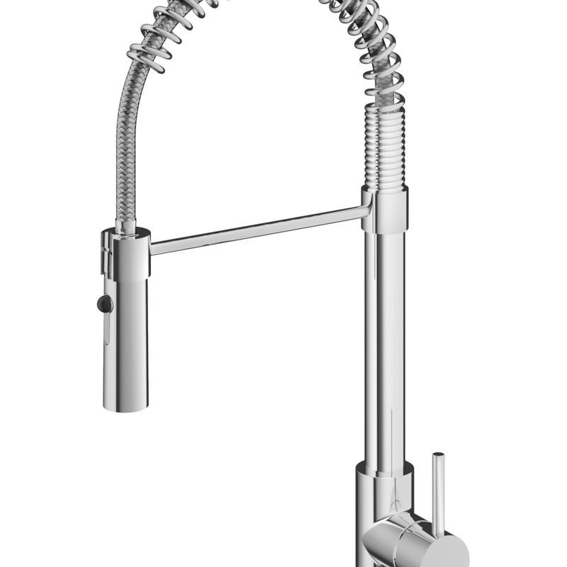 Buddy Flexi Spout Kitchen Mixer Chrome