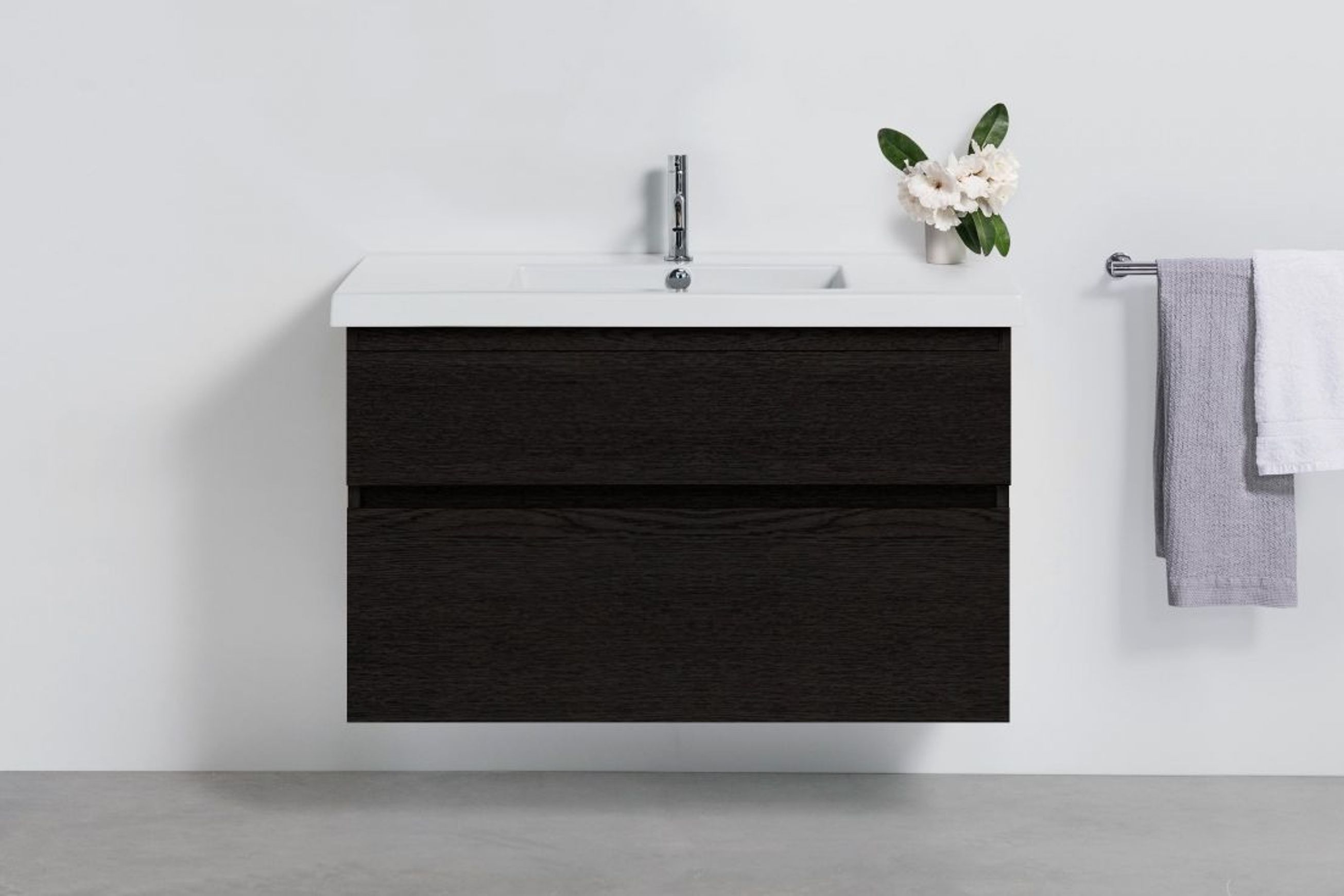 Cangas Wall-Hung Vanity, 2 Drawers