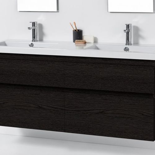 Cangas 1400 Wall-Hung Vanity Double Bowl 4 Drawers