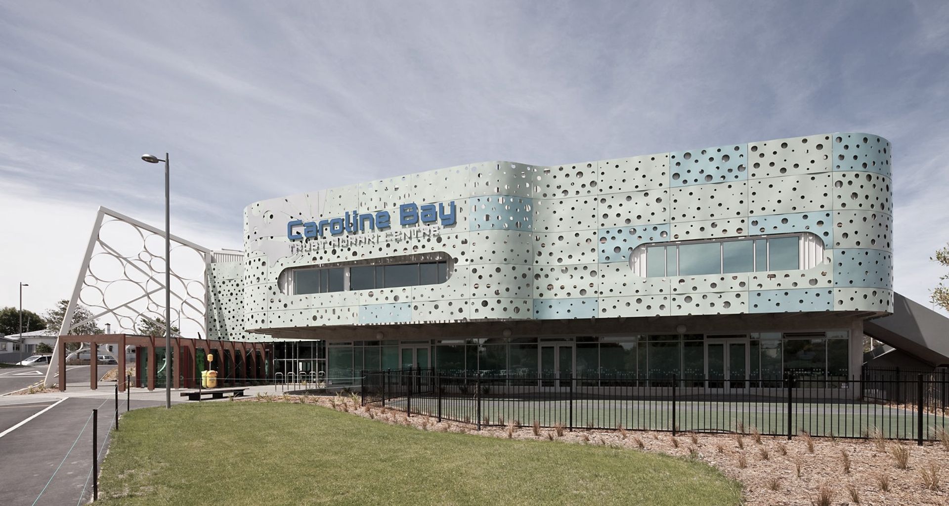 Caroline Bay Aquatic Centre banner