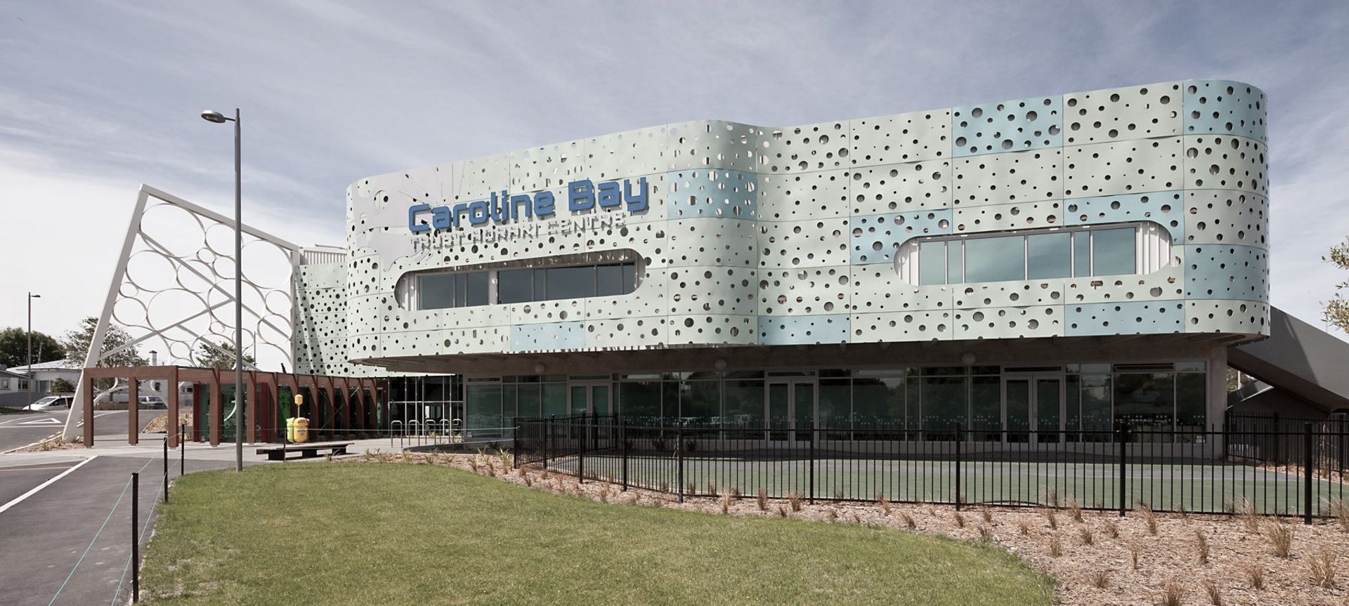 Caroline Bay Aquatic Centre banner
