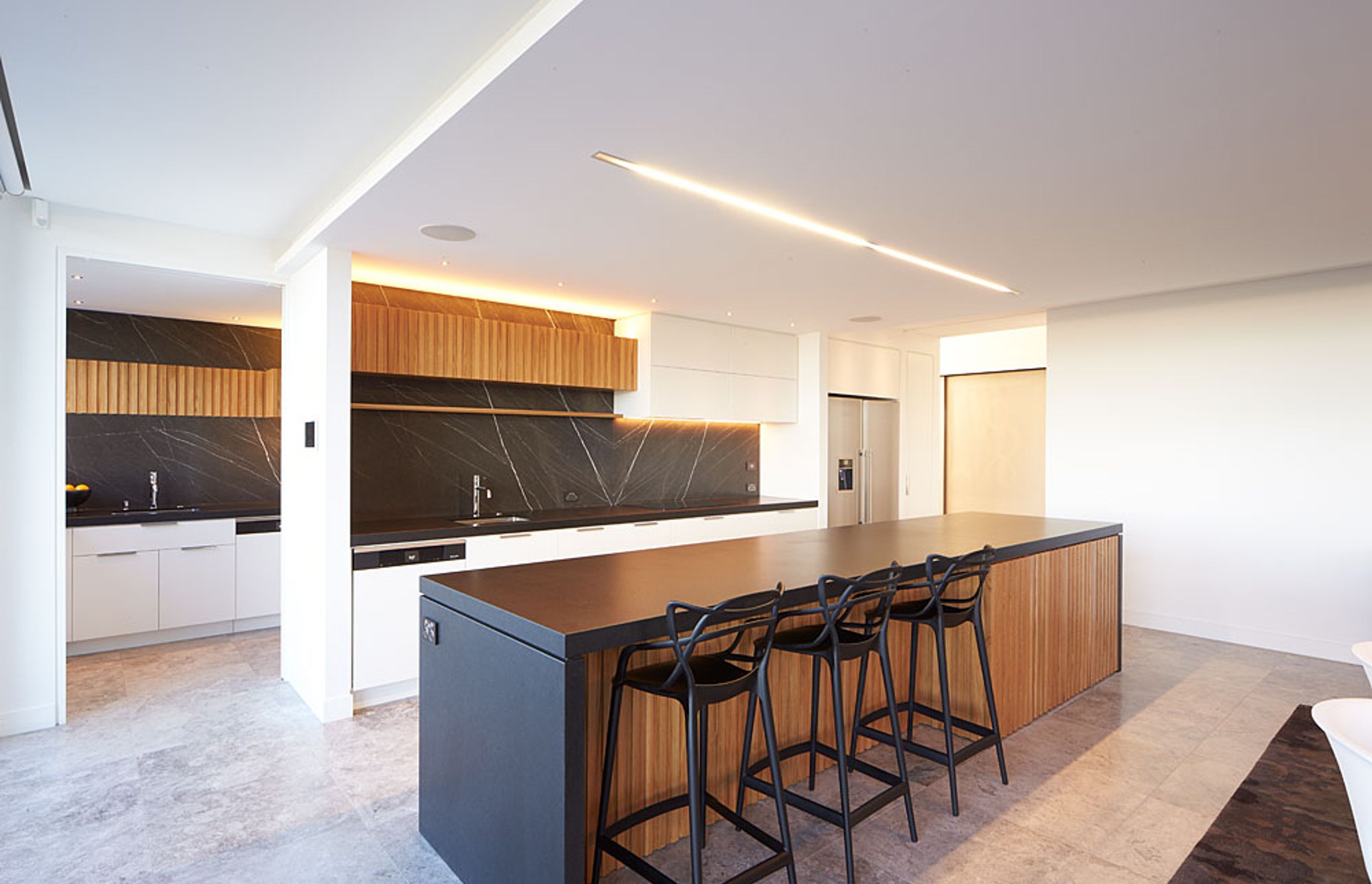 Kitchen and scullery designed by Ingrid Geldof Design