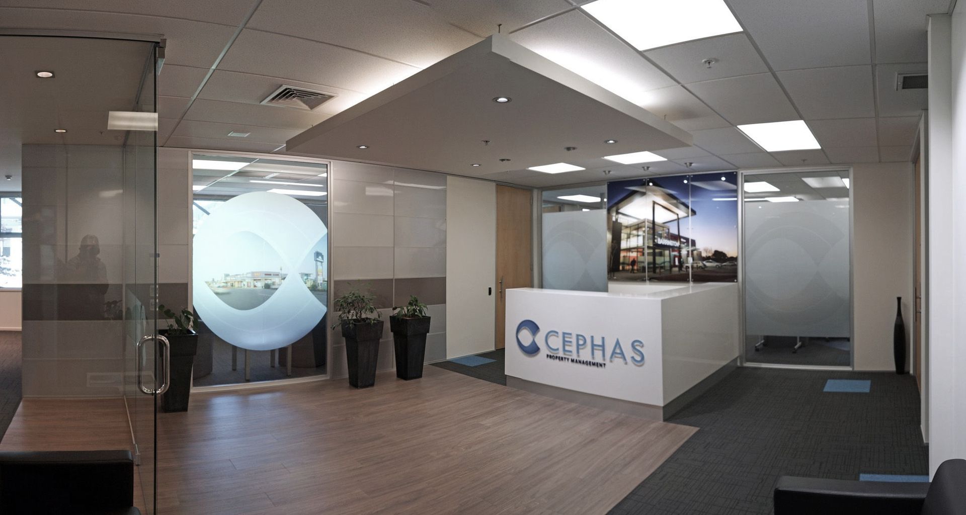 Cephas Offices, Nelson banner