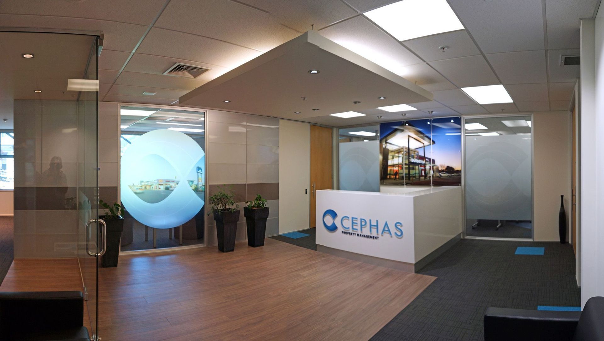 Cephas Offices, Nelson banner
