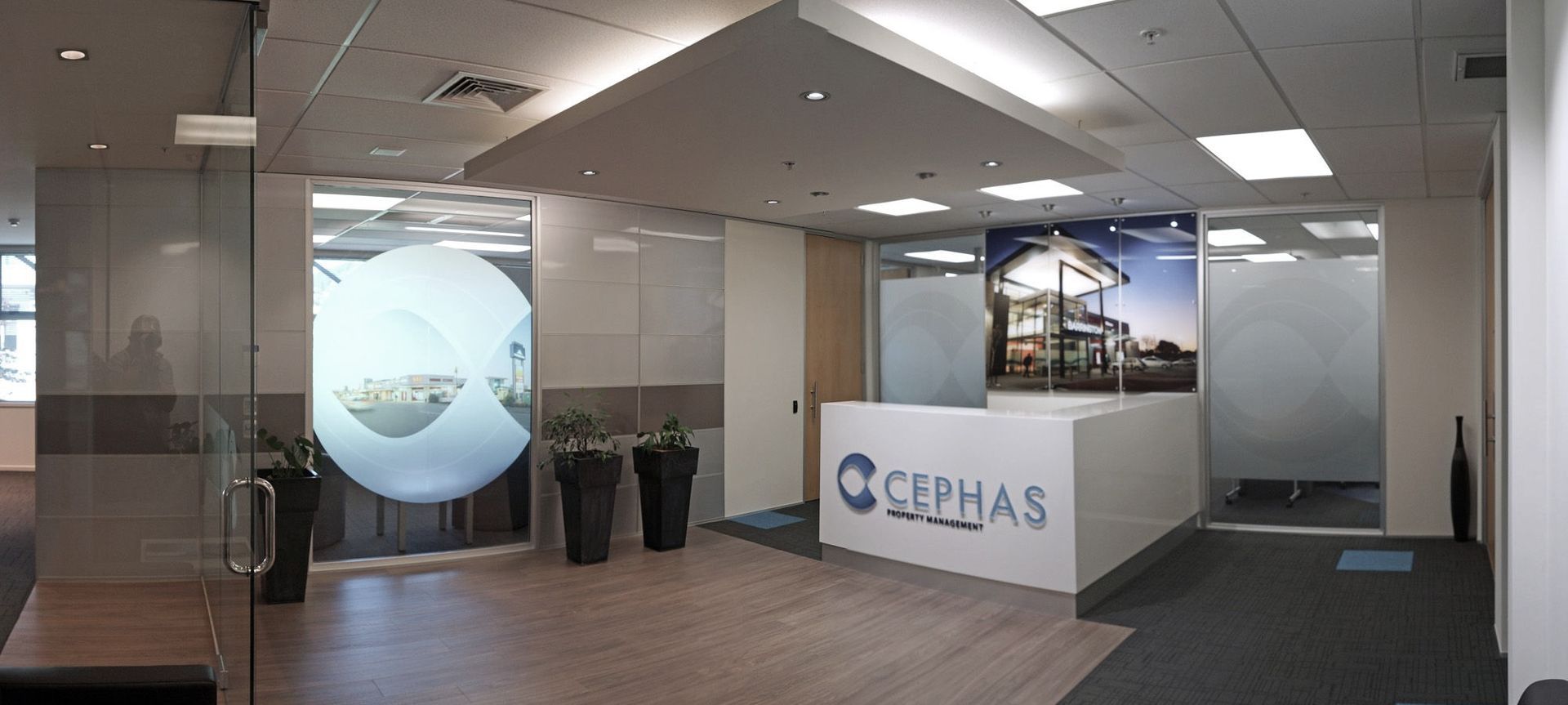 Cephas Offices, Nelson banner
