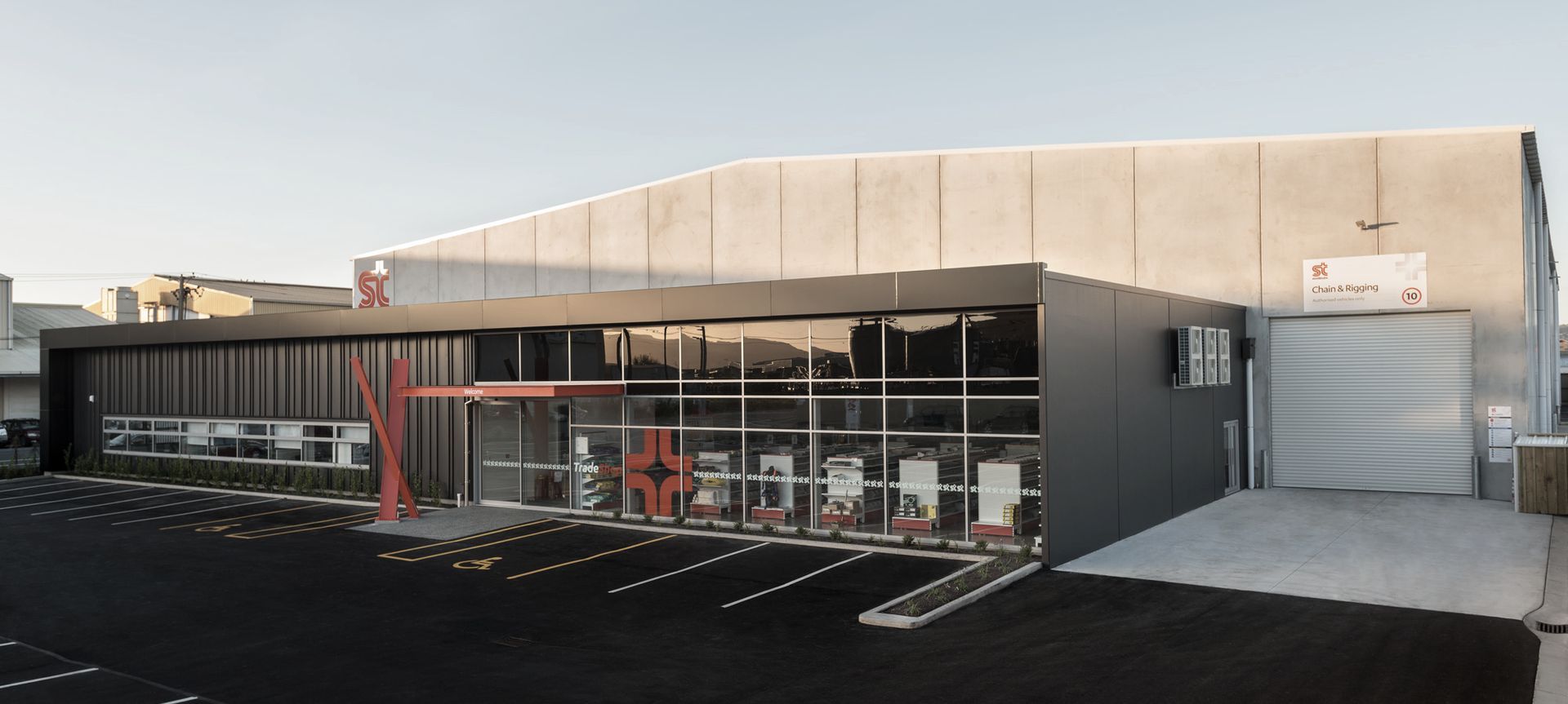 Chambers Properties- Steel & Tube, Dunedin banner
