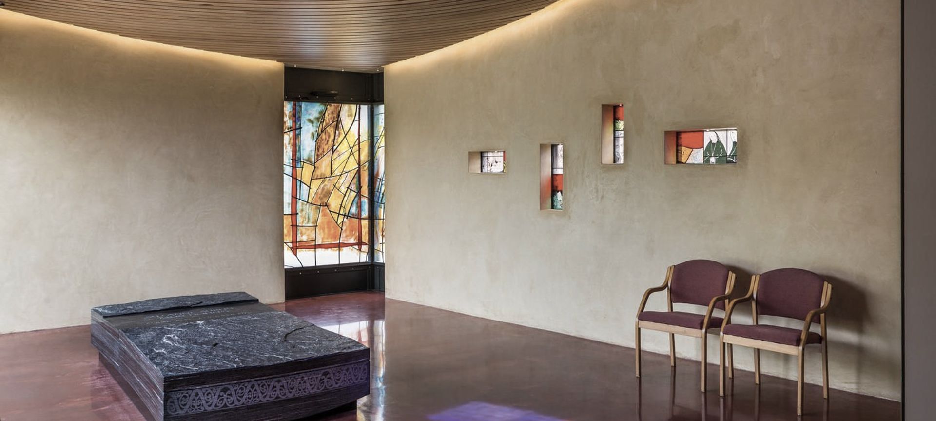 Chapel for Mother Aubert banner
