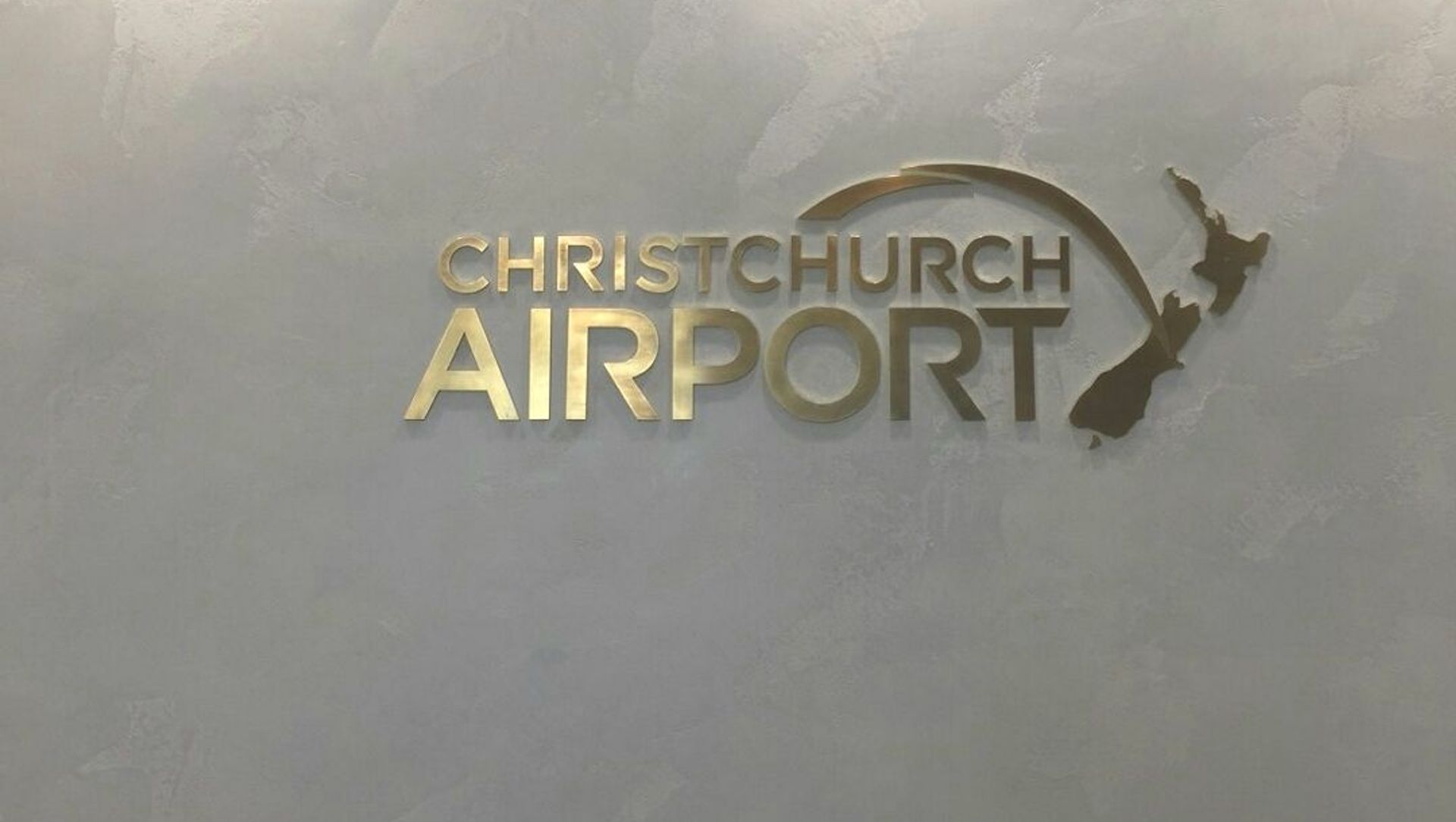 Polished Plaster at Christchurch Airport banner