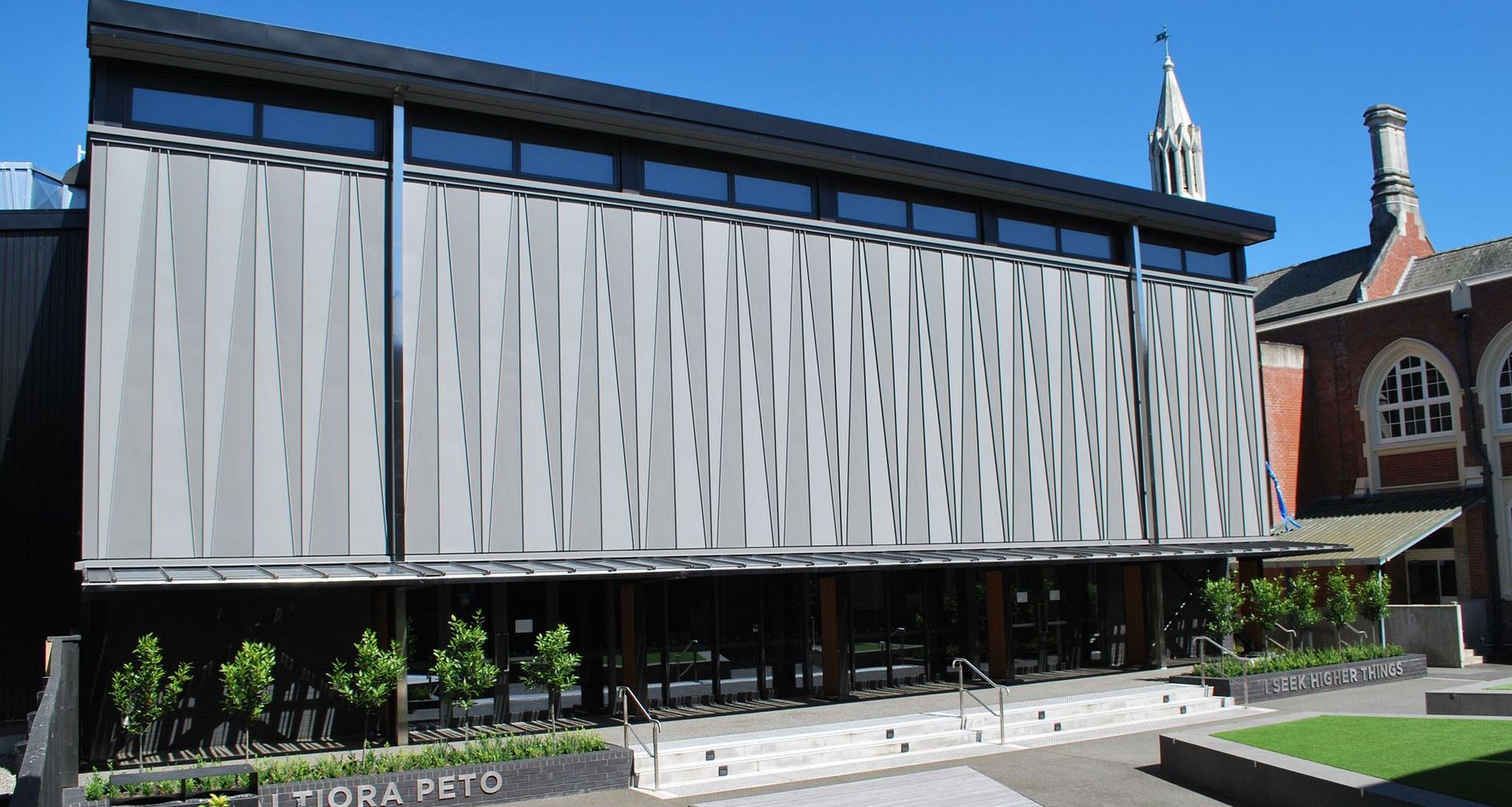 Christchurch Boys High School Auditorium banner