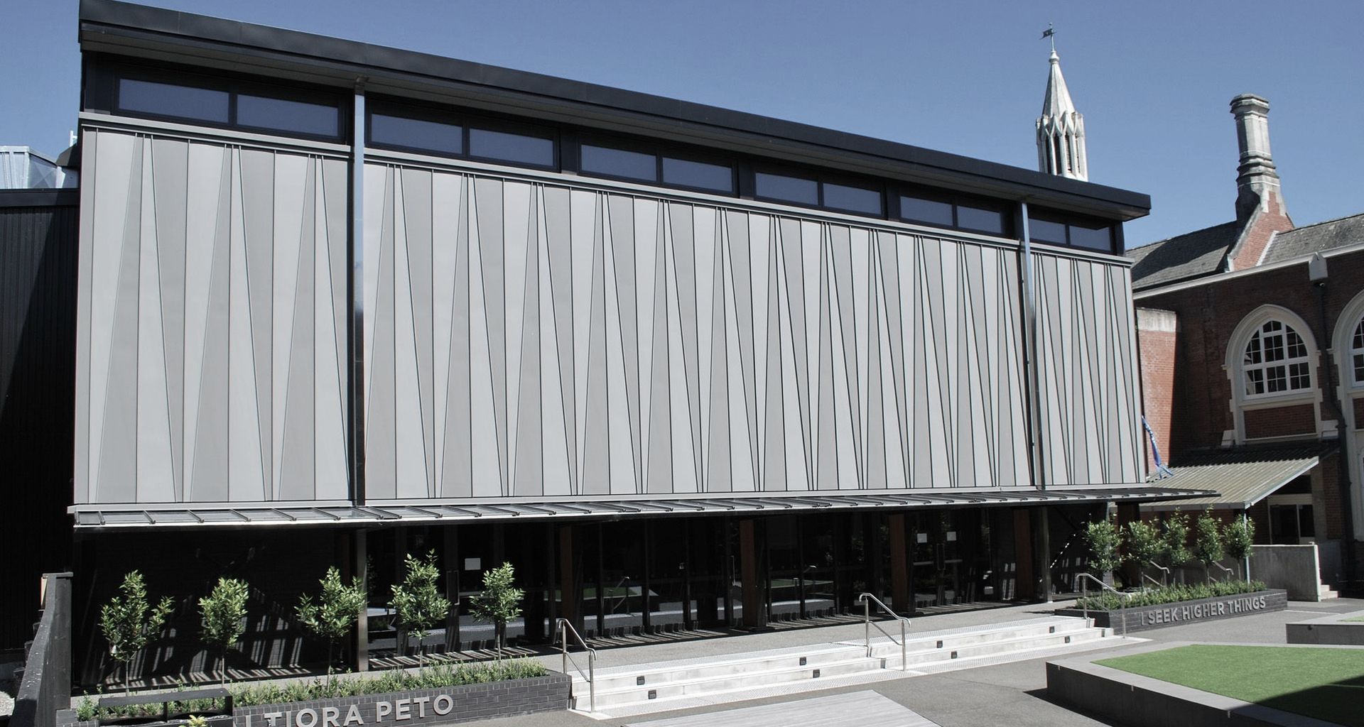 Christchurch Boys High School Auditorium banner