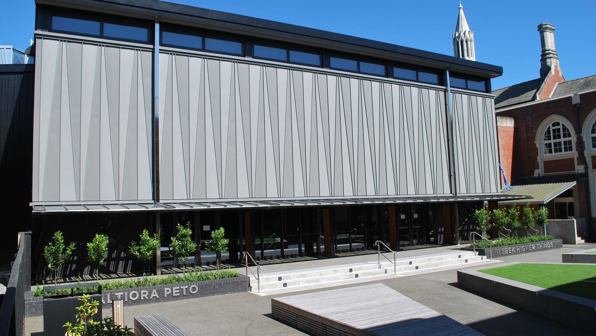 Christchurch Boys High School Auditorium banner