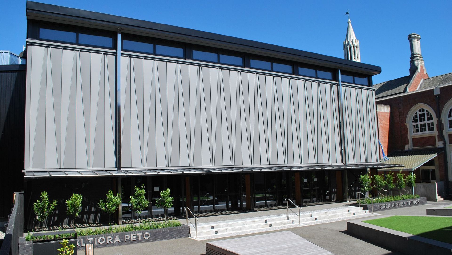 Christchurch Boys High School Auditorium banner