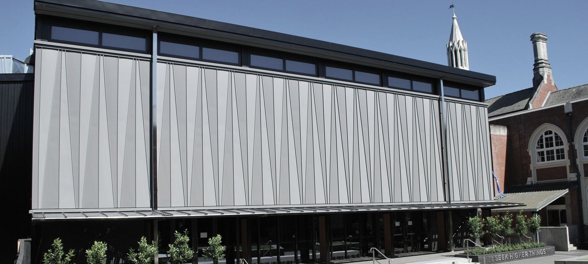 Christchurch Boys High School Auditorium banner