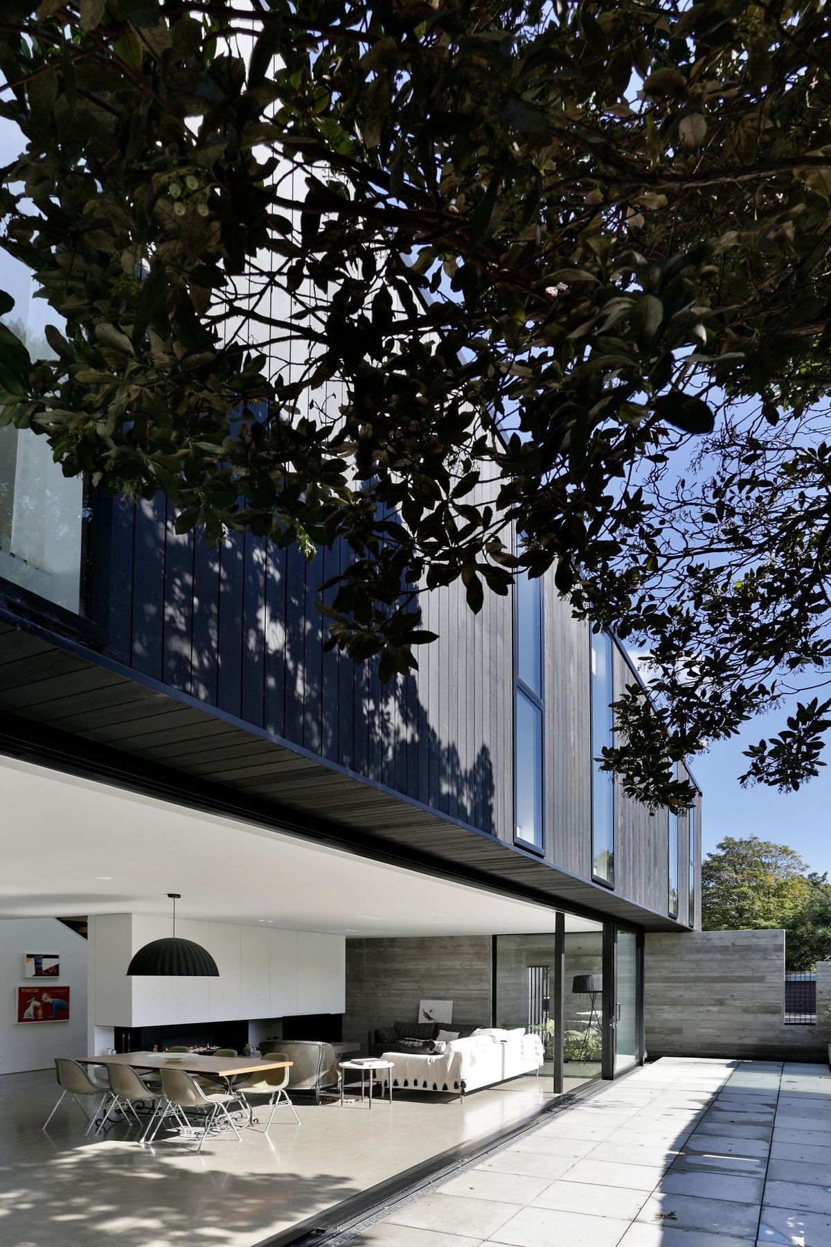 The courtyard and ground floor are level, making a very usable and convertible space