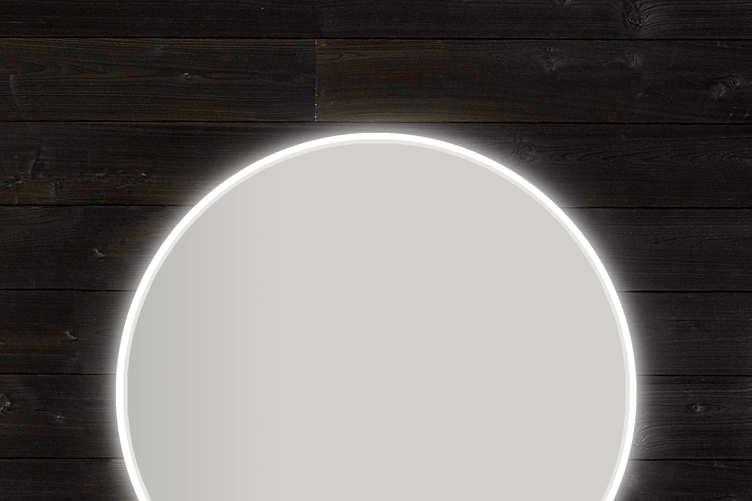 Purelite Mirror From Ebony and Ivory Collection