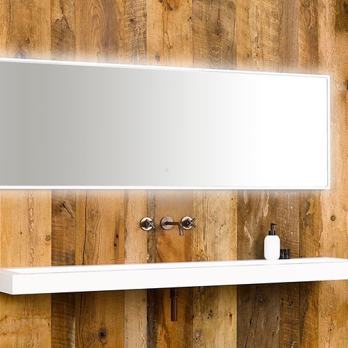 Purelite Mirror From Ebony and Ivory Collection
