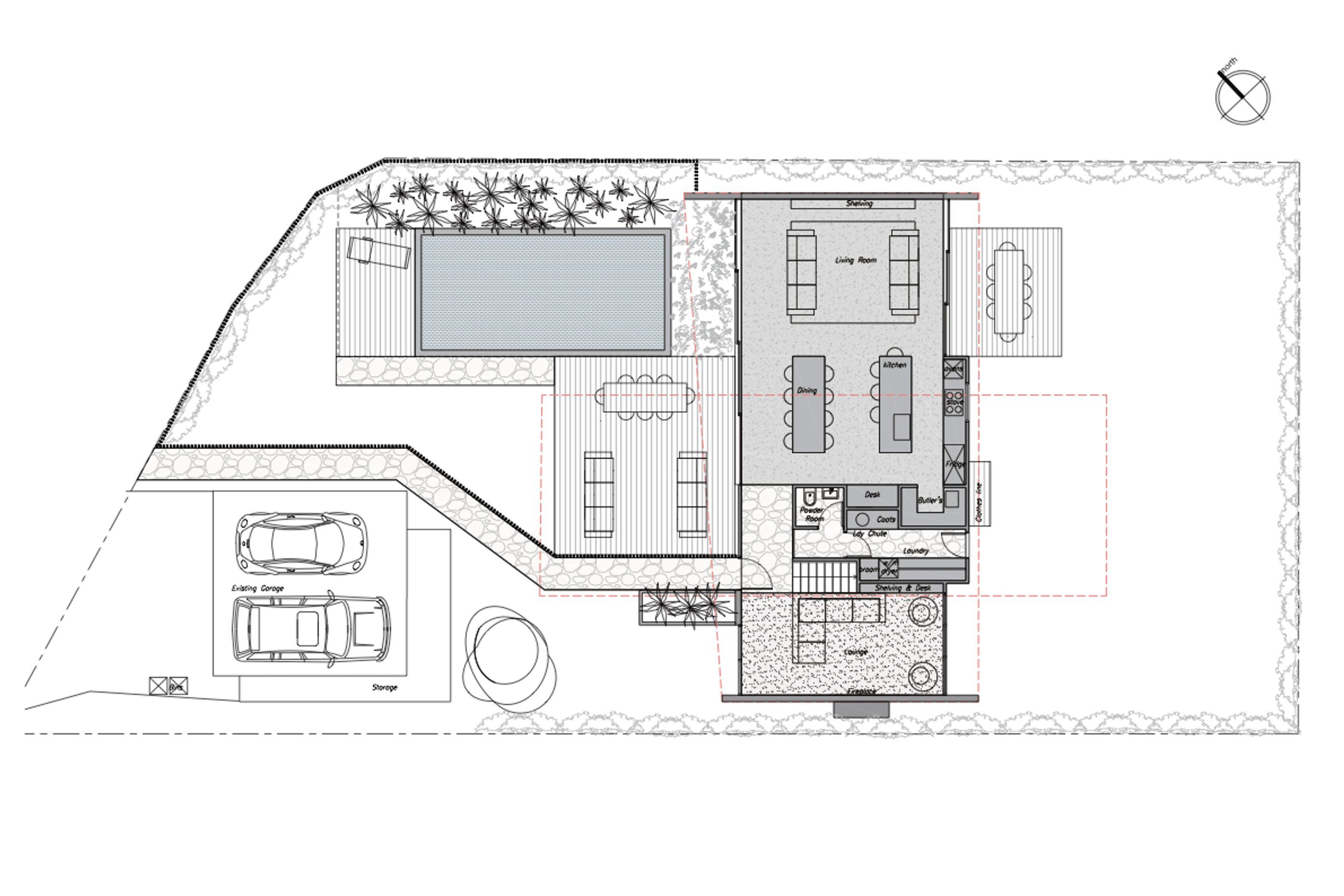 Ground-floor plan by Dorrington Atcheson Architects.