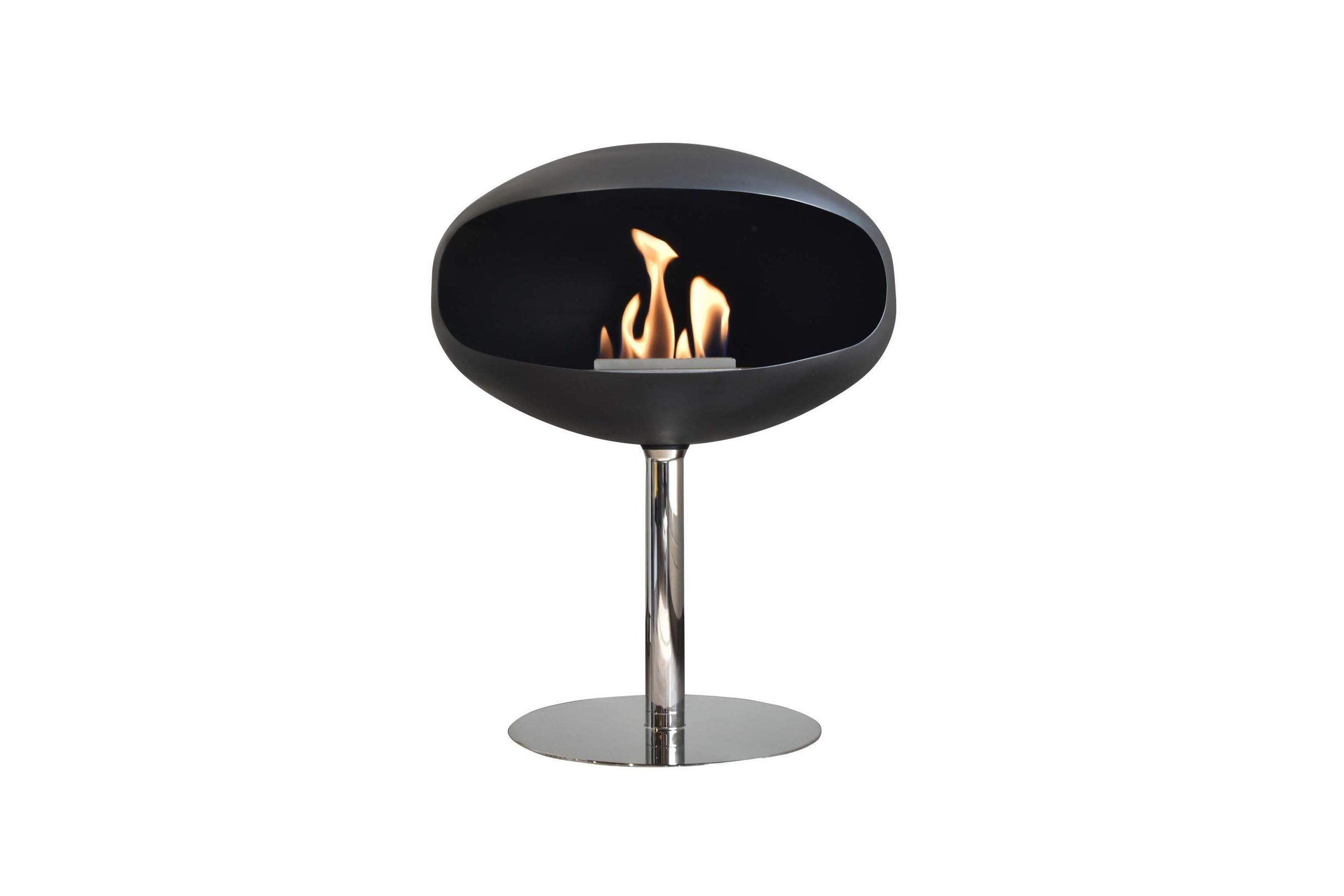 Cocoon Fires Pedestal Suspended Fireplace