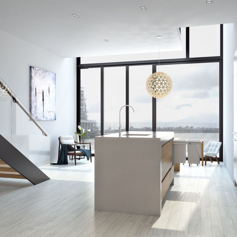 Compact Bin Storage - 2 x 20 Litre Bucket - Door Pull