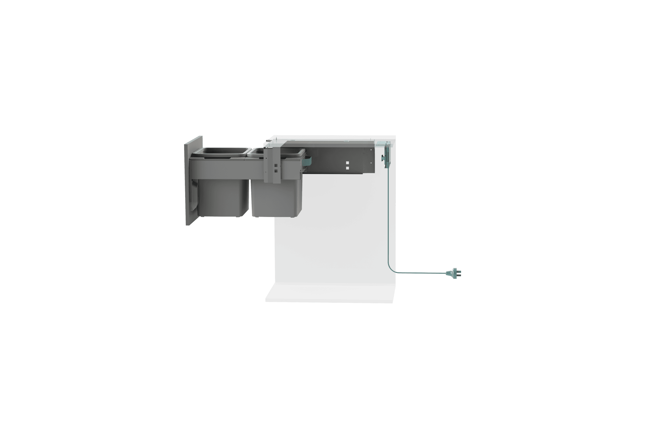Concelo - 2 x 20L Bucket - White