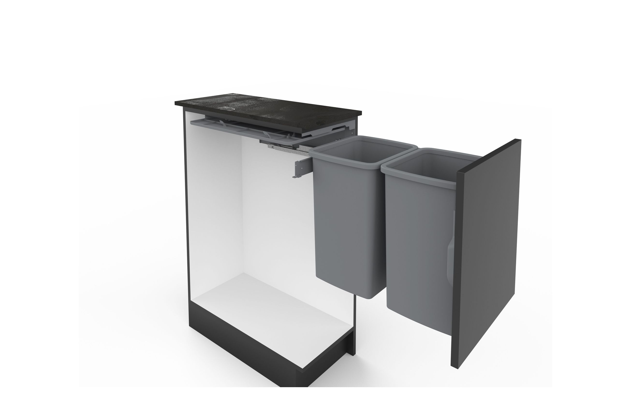 Concelo - 2 x 15L Buckets - White