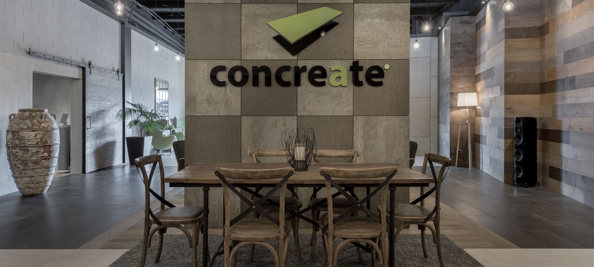 Concreate Showroom banner