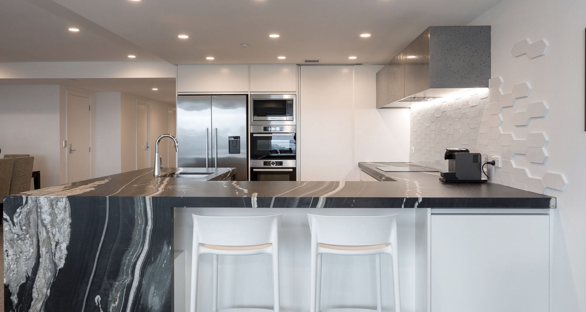 Contemporary with Every Modern Convenience banner