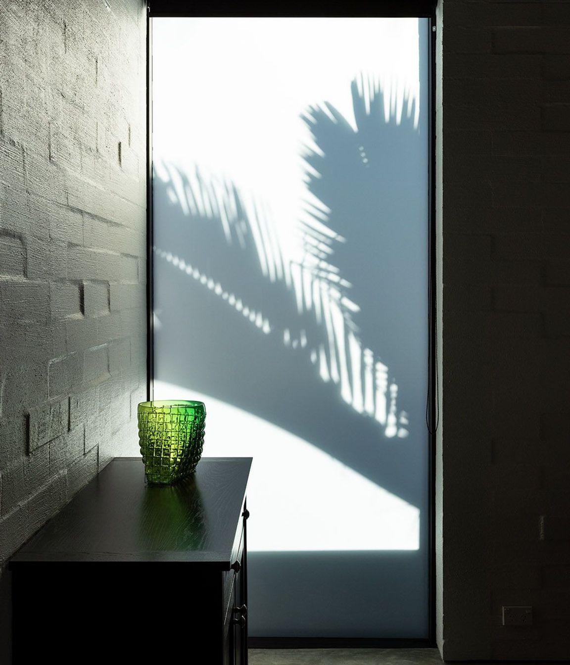 Light and dark, shadow and sun are key elements of the design.